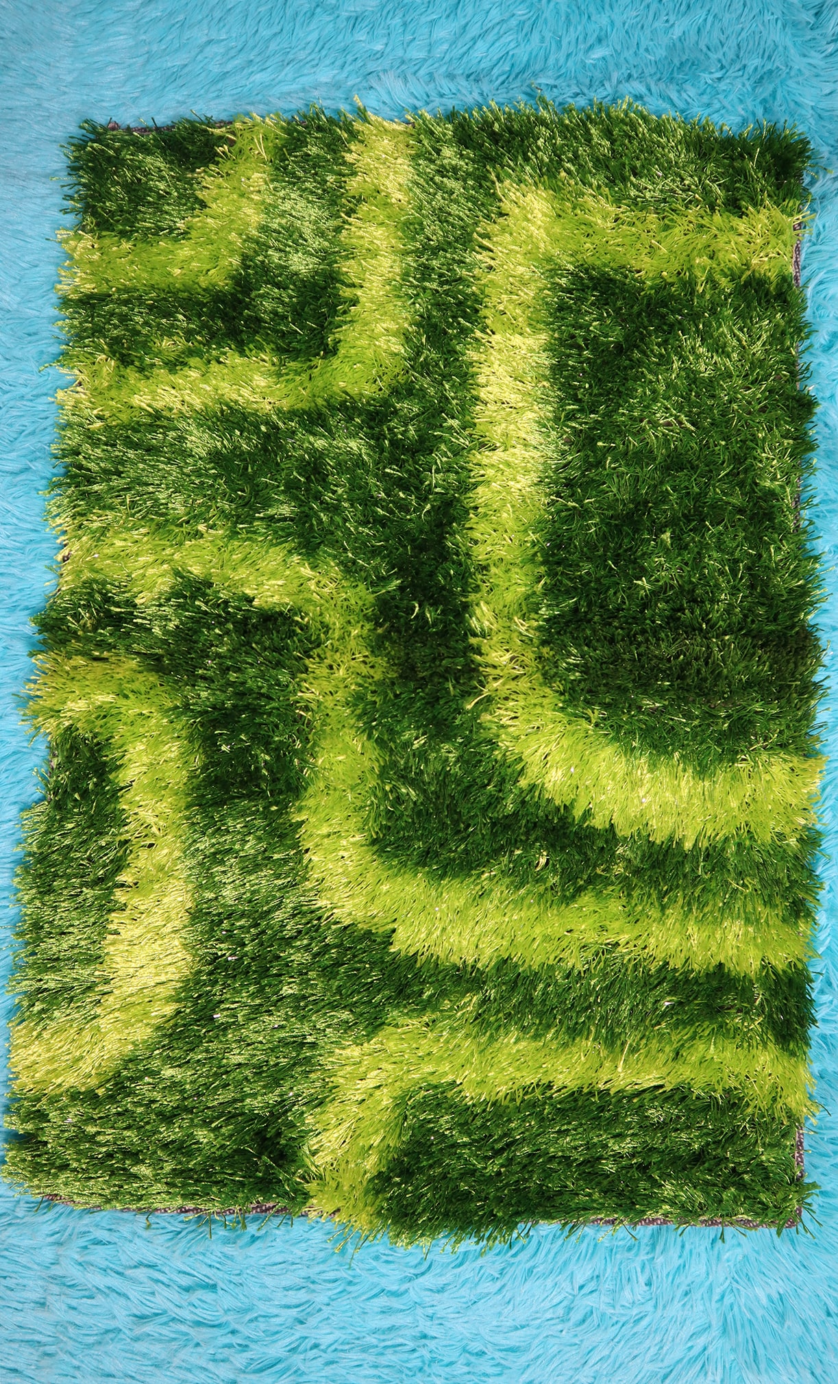 Multicolor 3D Design Grass Carpet / Floormat (40×60 cm)