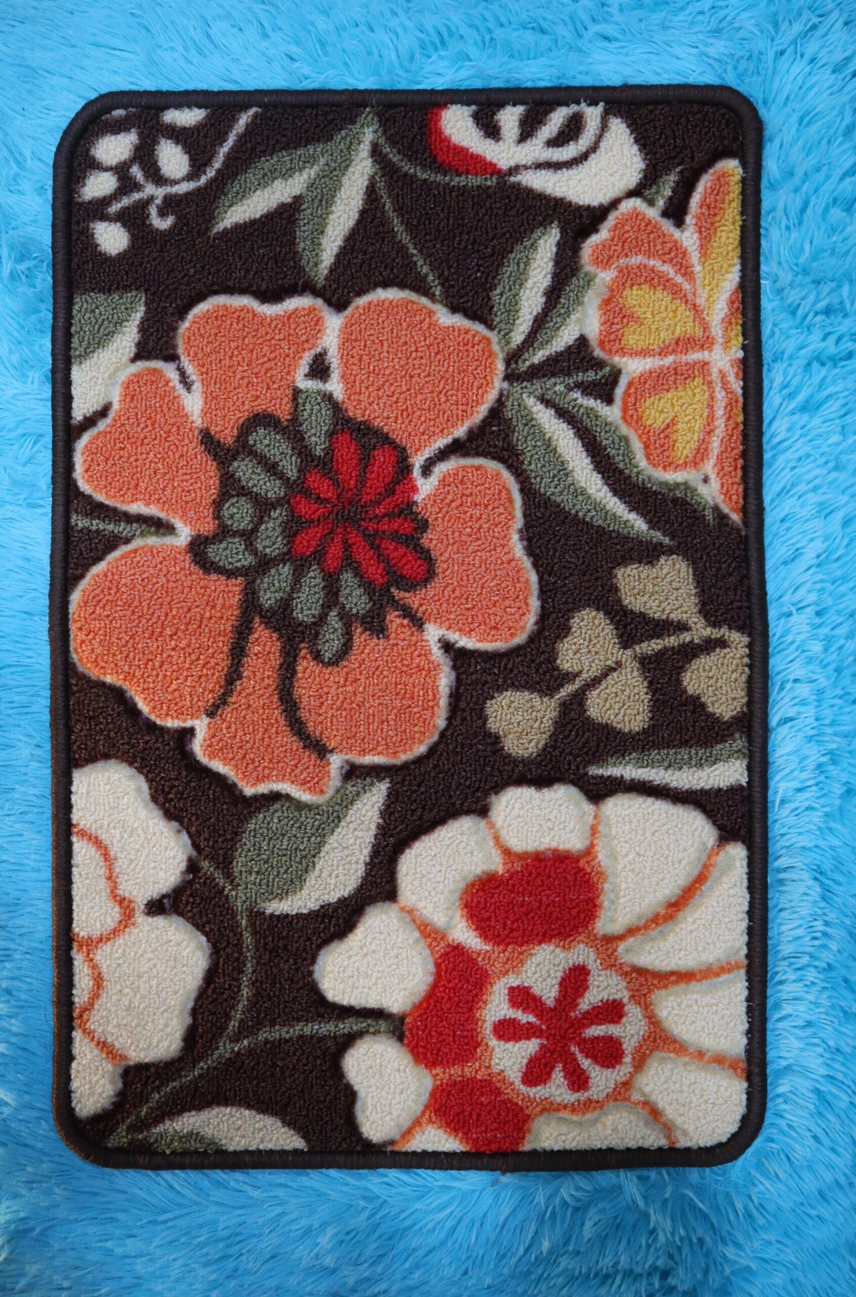 Soft woolen doormat / paposh (40×60 cm)